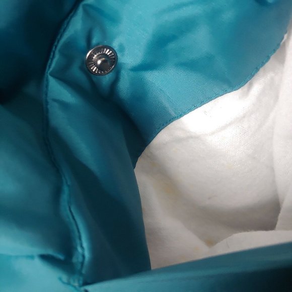 Catalina Women's 1X Down Puffer Vest Full Zip Front Outerwear Dark Teal Jacket - Picture 11 of 12